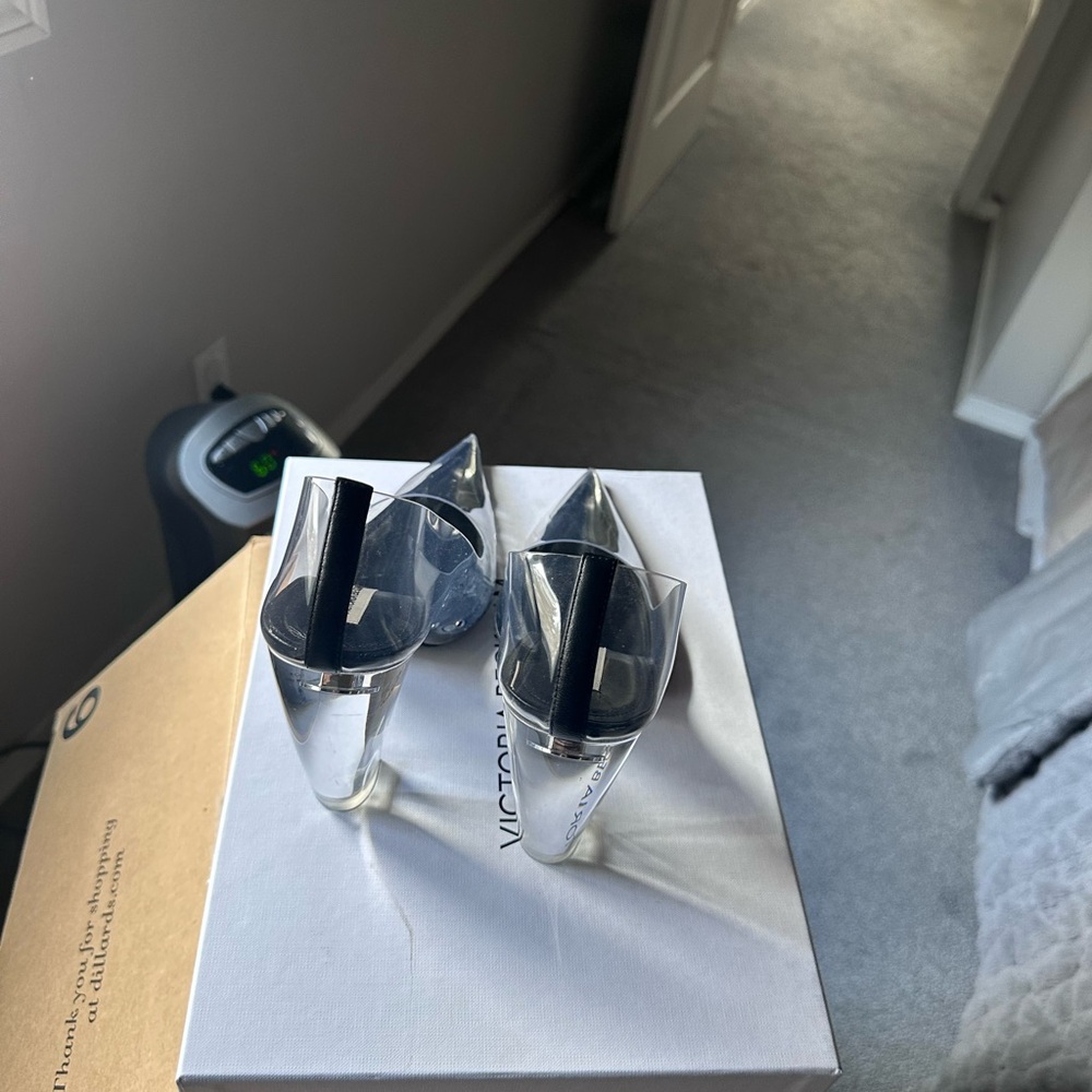 Victoria Beckham Clear Heels NWT 110 PVC pumps - Picture 6 of 10